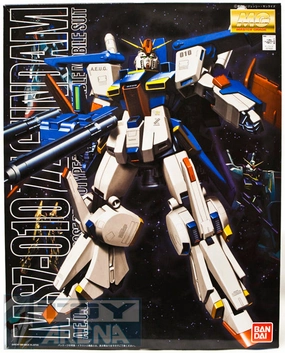 Gundam 1/100 MG ZZ MSZ-010 ZZ Gundam A.E.U.G. Model Kit Living room