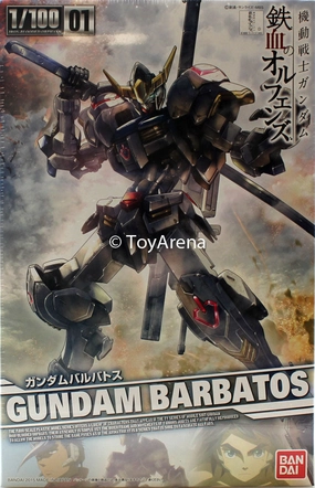 Gundam 1/100 NG #01 Gundam Barbatos Iron-Blooded Orphans Model Kit Twitch Channel Ancient Sculpture