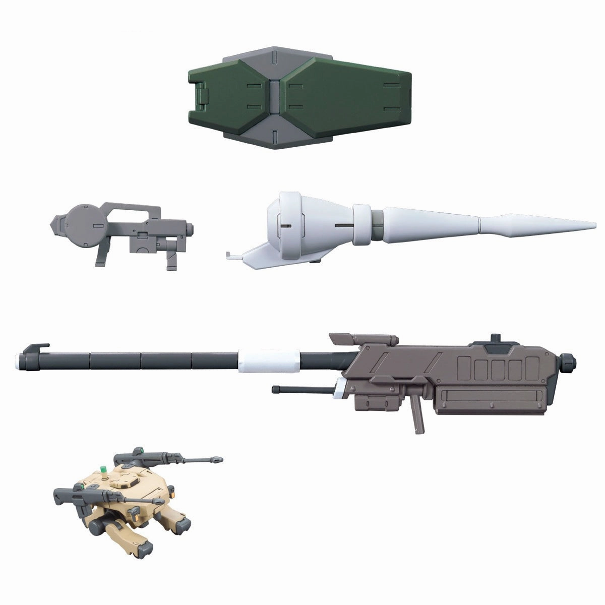 Gundam 1/144 Gunpla Option Parts Set 11 (Smoothbore Gun For Barbatos) Model Kit Gaming Figure