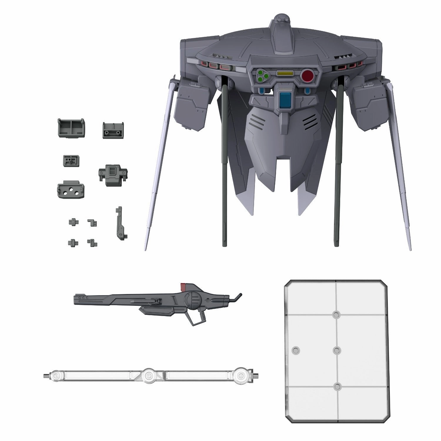 Gundam 1/144 Gunpla Option Parts Set 15 (Cavalier Aifrid) Model Kit Abstract Form Diverse Representation