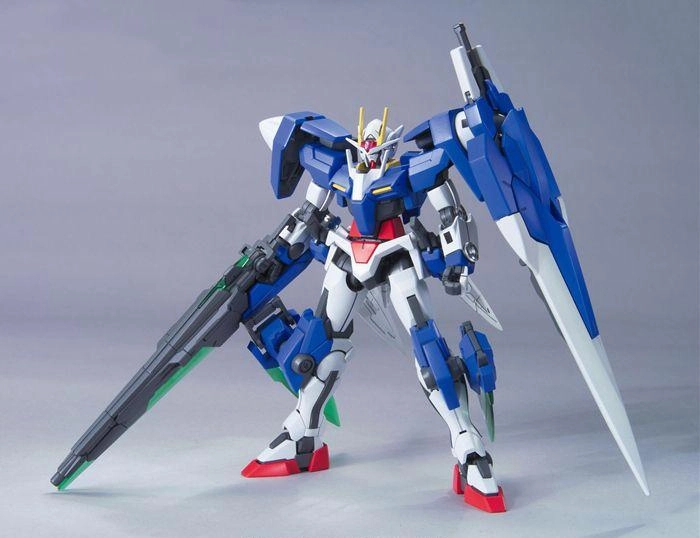 Storytelling Prop Gundam 1/144 HG 00 #61 GN-0000GNHW/7SG 00 Gundam Seven Sword/G Model Kit