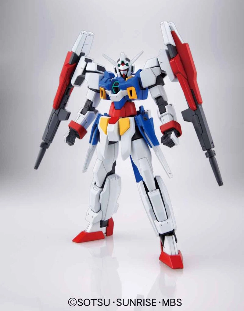 Display Toy Action Statue Gundam 1/144 HG AGE #17 AGE-2DB Gundam AGE-2 Double Bullet Model Kit