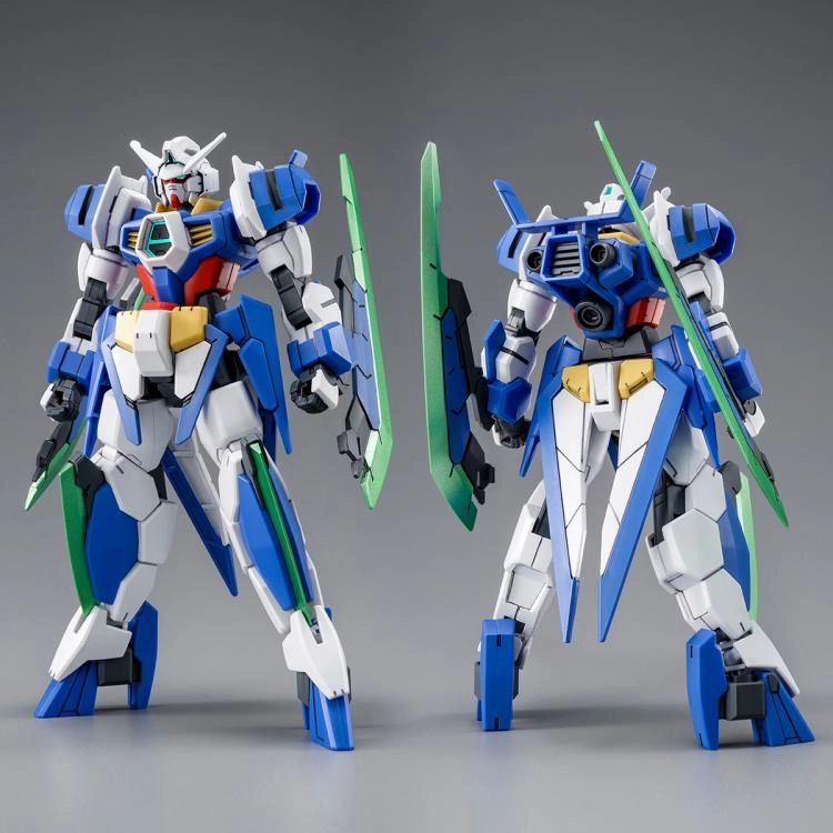 Gundam 1/144 HG AGE Gundam AGE-1 Razor and Gundam AGE-2 Artimes Model Kit Set Exclusive Extinct Creature Contemporary Art