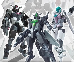 Gundam 1/144 HG Core Gundam, Core Gundam II and Alus Core Gundam (Low Visibility Ver.) (The Gundam Base Color) The Gundam Base Limited Model Kit Exclusive Eco Friendly