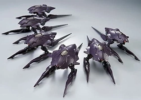 Desktop Toy Gundam 1/144 HG IBO Pluma Set (Invasion of Chryse) Set of 6 Iron Blooded Orphans Model Kit Exclusive