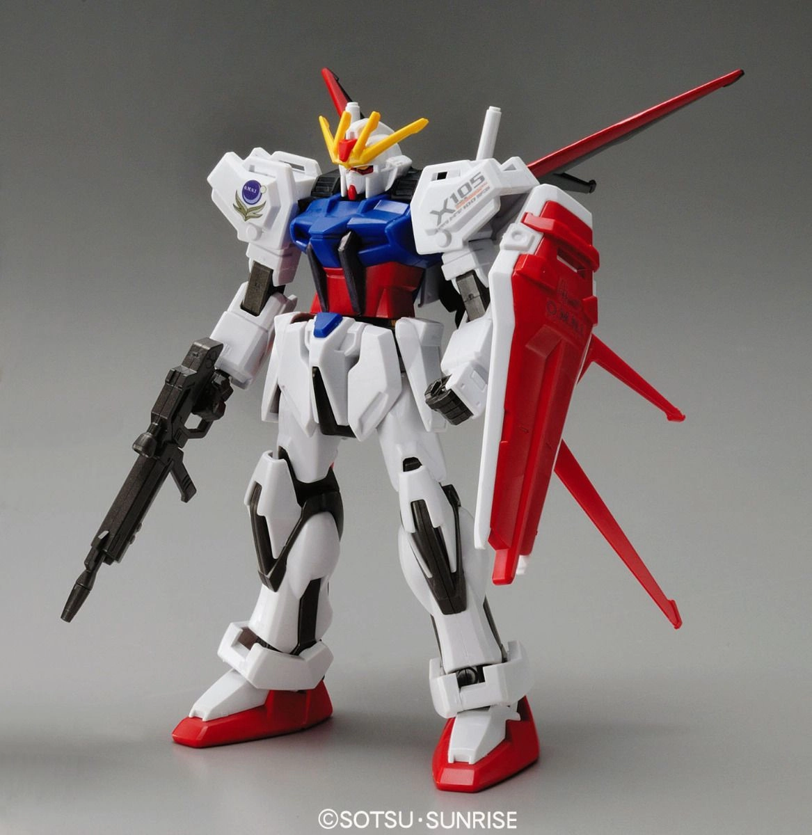 Articulated Figure Gundam 1/144 HG Seed Remastered #R01 GAT-X105 Aile Strike Model Kit