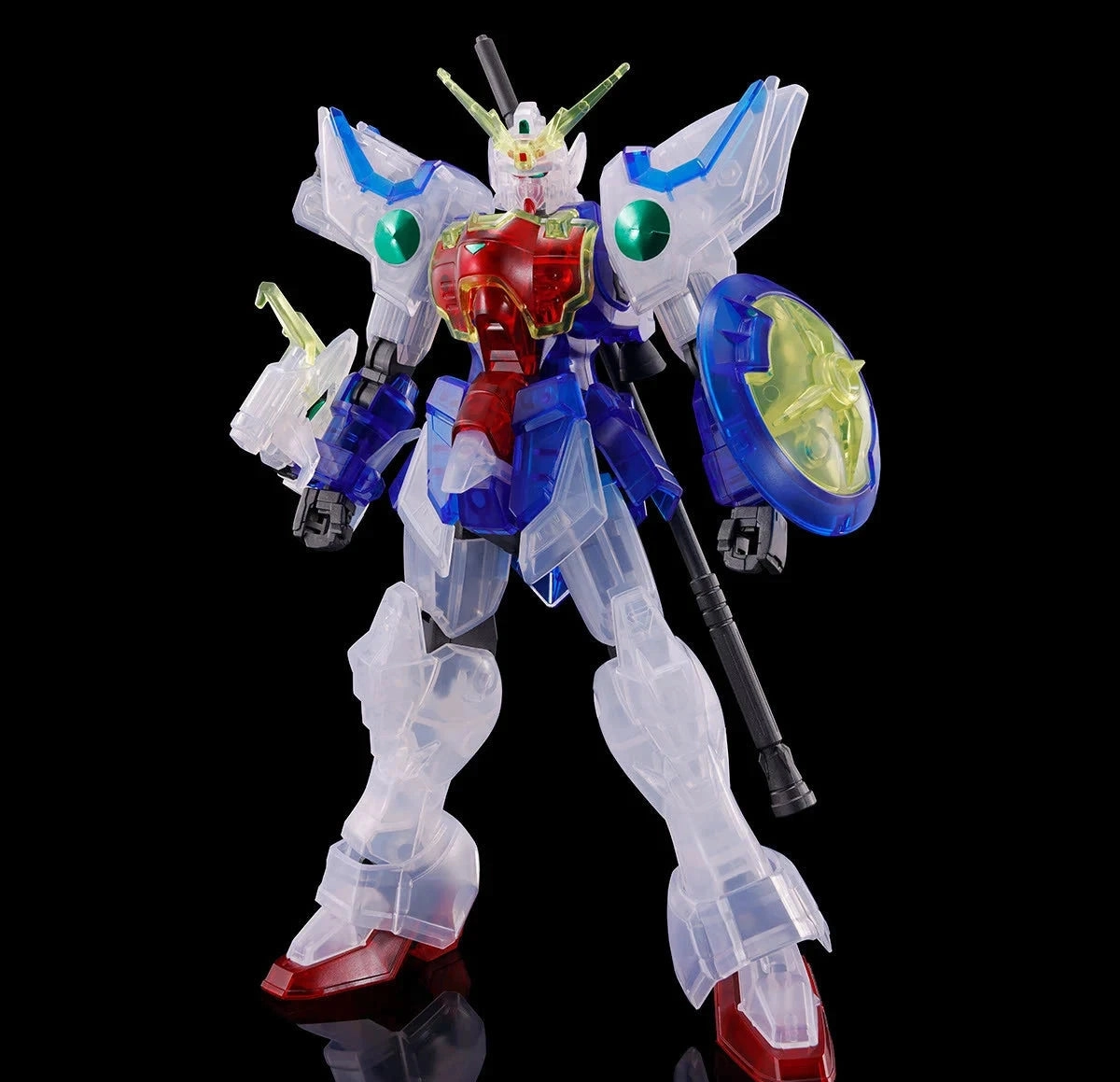 Gundam 1/144 HG Shenlong Gundam (Clear Color) Model Kit Exclusive Robot Statue Toy Sculpture