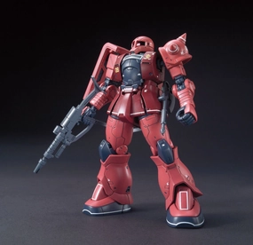 Gundam 1/144 HG The Origin #013 MS-05S Char Aznable Zaku I Model Kit Valuable Collectible