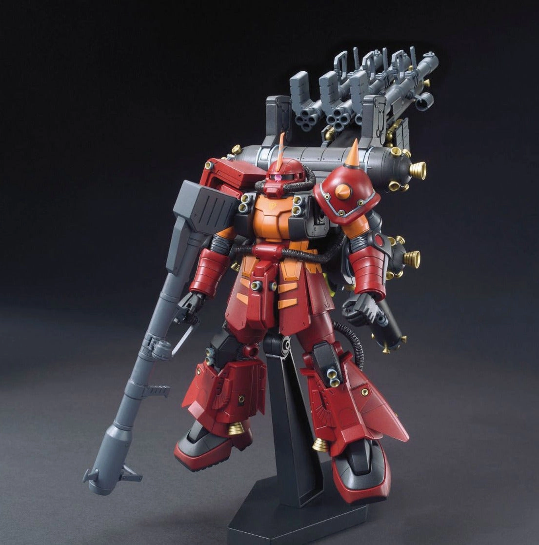 Desktop Decor Gundam 1/144 HG Thunderbolt #09 MS-06R Zaku II High Mobility Type "Psycho Zaku" (Thunderbolt ONA Ver.) Model Kit