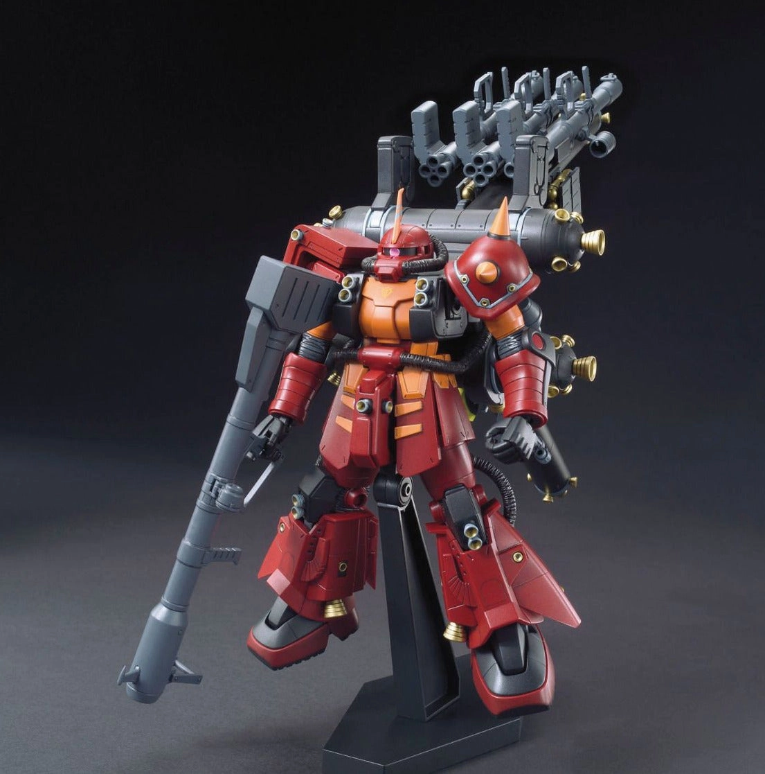 Gundam 1/144 HG Thunderbolt #09 MS-06R Zaku II High Mobility Type "Psycho Zaku" (Thunderbolt ONA Ver.) Model Kit Terrace Accent