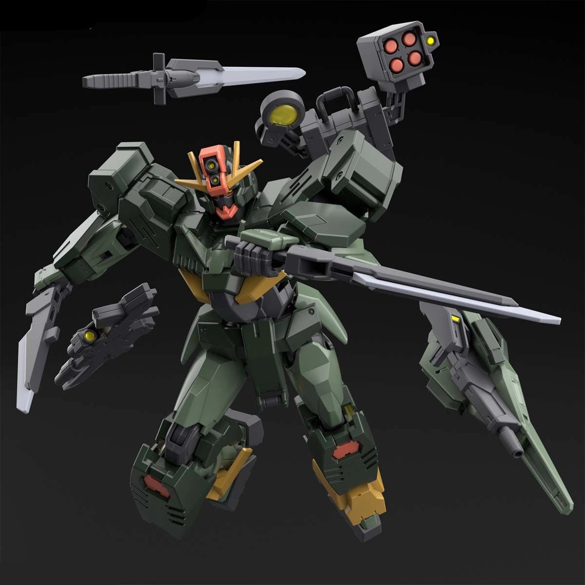 Gundam 1/144 HGBB #05 Breaker Battlogue GNT-0000SDV Gundam 00 Command Qan[T] Model Kit Complete Collection Sound Effect
