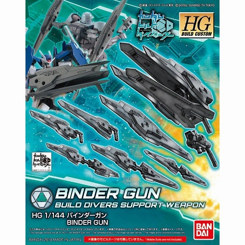 Pre-Columbian International Icon Gundam 1/144 HGBC #040 Binder Gun Build Custom Model Kit