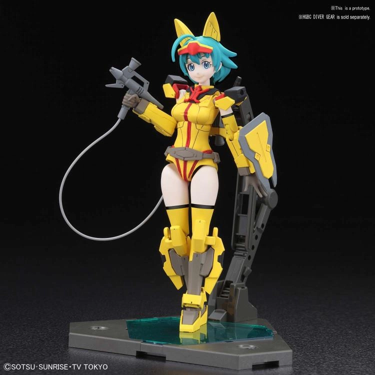 Gundam 1/144 HGBD #016 Figure-Rise Standard Diver Nami Model Kit Gaming Statue Personal Treasure