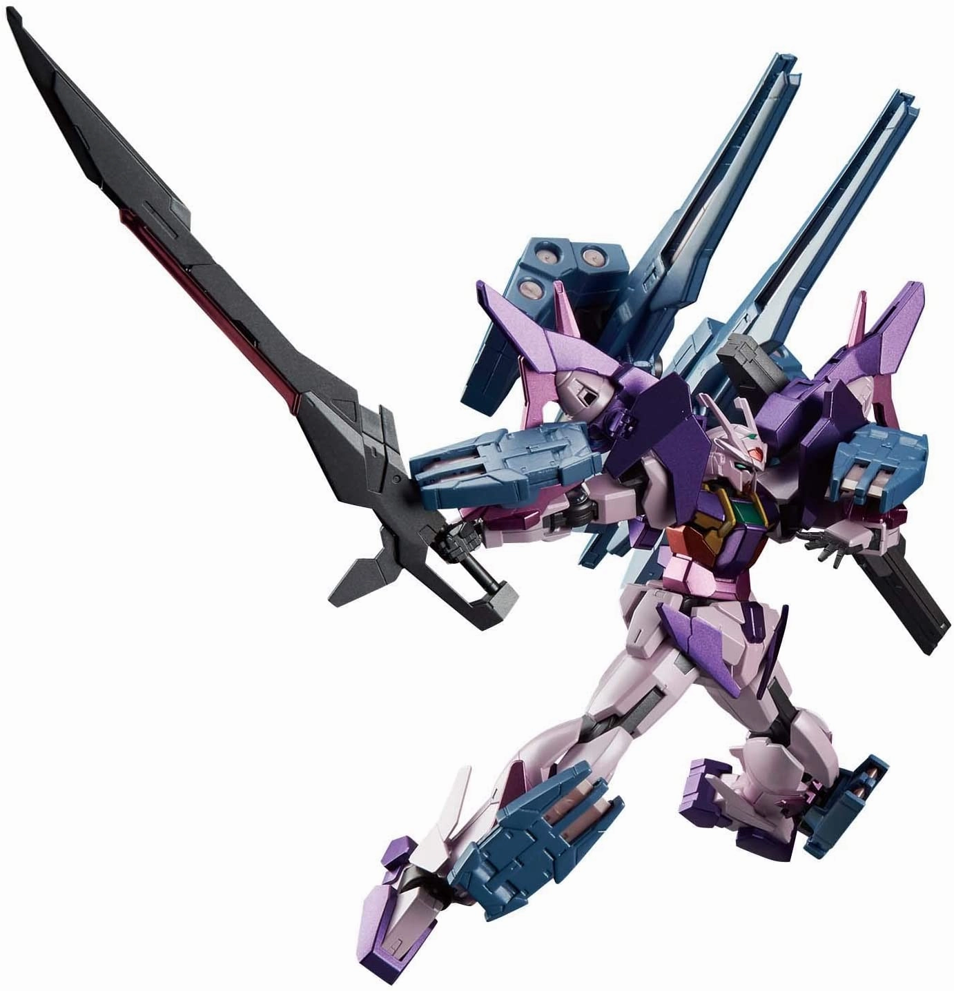 Hobby Group Gundam 1/144 HGBD #021 GN-0000DVR/S/HWS Gundam 00 Sky HWS (Trans-Am Infinity Ver.) Model Kit