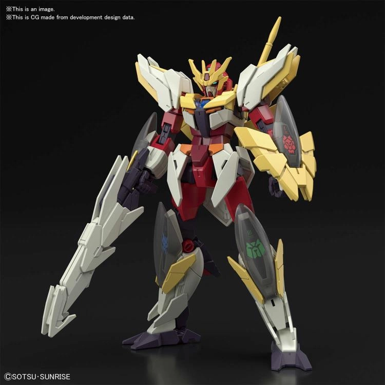 Gundam 1/144 HGBD:R #034 PFF-X7R/ANIMA Gundam Anima (Rize) Model Kit Paleontology Model