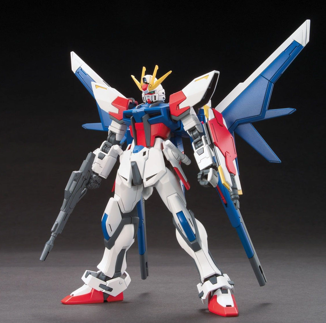 Desktop Model Chibi Statue Gundam 1/144 HGBF #001 GAT-X105B/FP Build Strike Gundam Full Package Model Kit