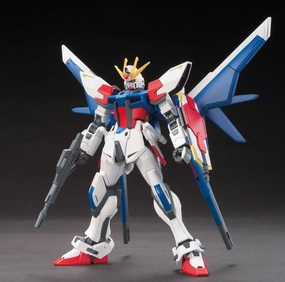 Mindfulness practice Gundam 1/144 HGBF #001 GAT-X105B/FP Build Strike Gundam Full Package Model Kit