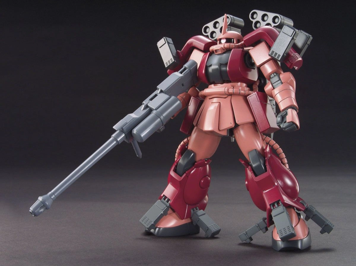 Gundam 1/144 HGBF #002 MS-06R-AB Zaku Amazing Model Kit Exhibition Ready