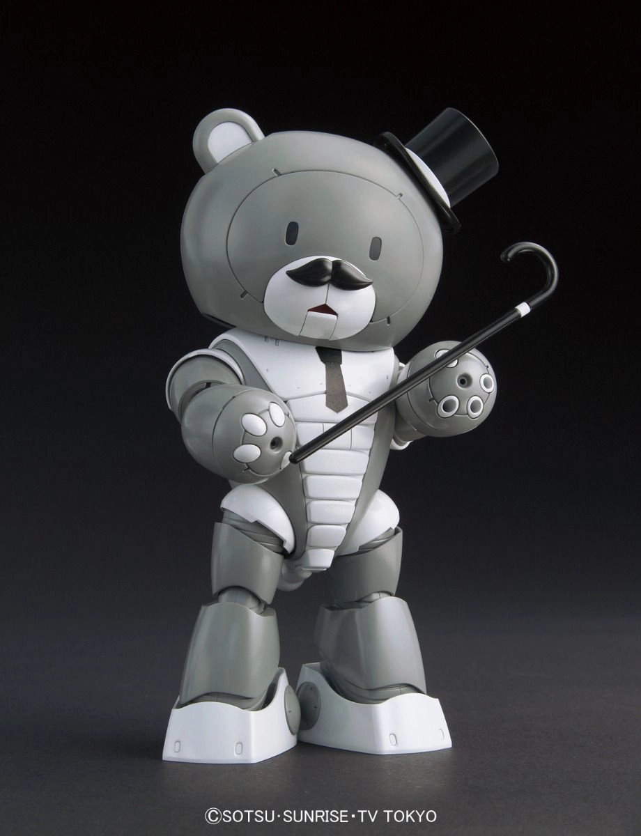 Magazine Cover Comic Adaptation Gundam 1/144 HGBF #052 KUMA-PP Papagguy Model Kit