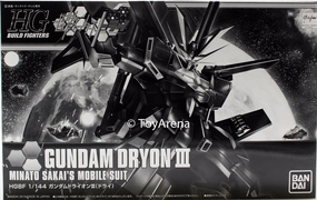 Gamer Setup Cryptid Model Gundam 1/144 HGBF Gundam Dryon III Minato Sakai Build Fighters Try Model Kit Exclusive
