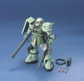 Gundam 1/144 HGUC #040 Gundam 0079 MS-06F Zaku II Model Kit Modern Technique Artistic Sculpture