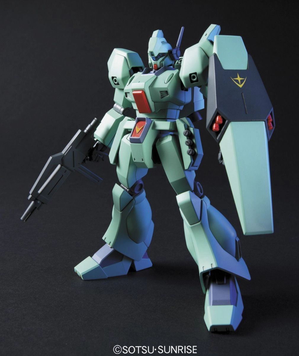 Gundam 1/144 HGUC #097 Char's Counterattack RGM-89 Jegan Model Kit Vinyl Replica Wall Mounted