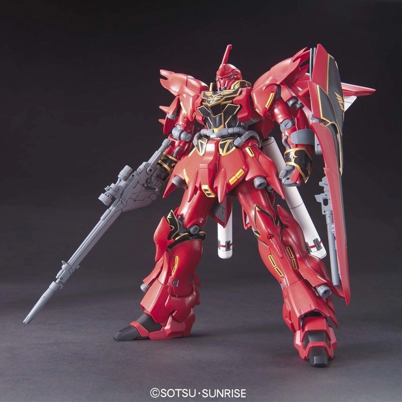 Gundam 1/144 HGUC #116 Gundam Unicorn MSN-06S Sinanju Model Kit Abstract Form Everyday Use