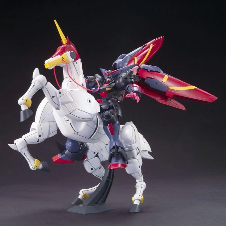 Family Heirloom Cartoonish Design Gundam 1/144 HGUC #128 HGFC G Gundam GF13-001NHII Master Gundam & Fuunsaiki Model Kit