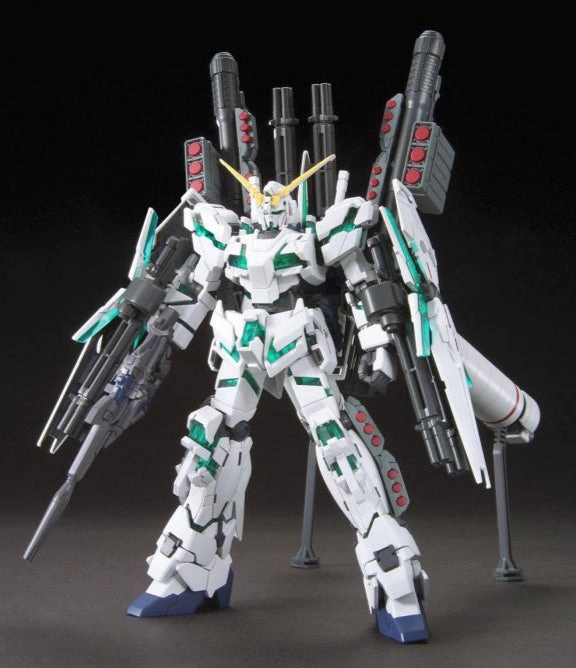 Missing Piece Grand Prize Gundam 1/144 HGUC #178 RX-0 Full Armor Unicorn Gundam (Destroy Mode) Model Kit