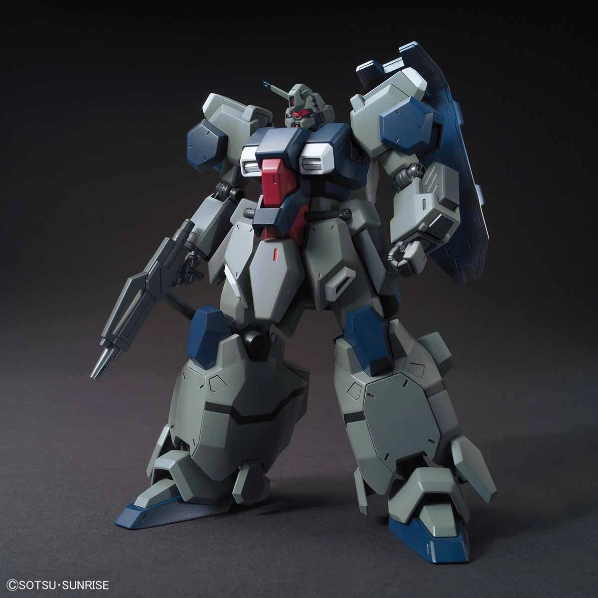 Original Box Archival Quality Gundam 1/144 HGUC #221 Gundam Unicorn FD-03 Gustav Karl (Unicorn Ver.) Model Kit