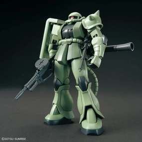 Hero Figure Bookcase Display Gundam 1/144 HGUC #241 Gundam 0079 MS-06 Zaku II (Revive Ver.) Model Kit