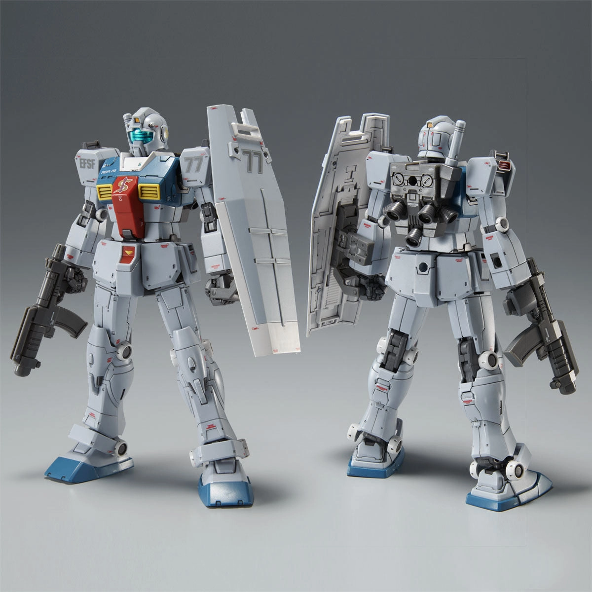 Modernist Sculpture Tourist Memorabilia Gundam 1/144 HGUC Gundam Cucuruz Doan's Island RGM-79 GM (Sleggar) Model Kit Exclusive