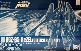 Gundam 1/144 HGUC RGZ-95 Rezel Type-C Defensor B-Unit Unicorn Model Kit Exclusive Collectible Hero