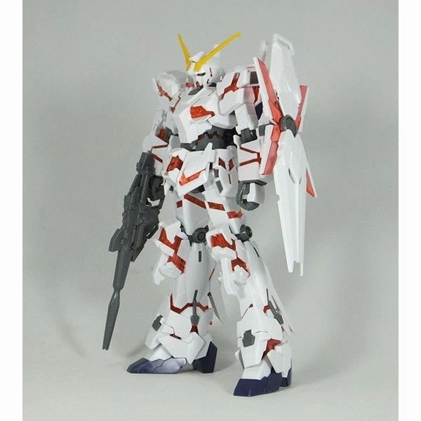 Recycled plastic Gundam 1/144 HGUC RX-0 Unicorn Gundam Destroy Mode Ver. Gundam Docks at Hong Kong II Model Kit Exclusive
