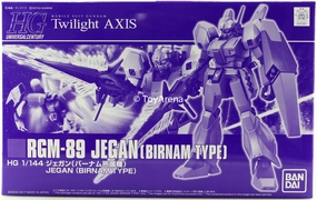 Gundam 1/144 HGUC Twilight Axis Jegan (Birnam Type) Model Kit Exclusive Dragon Statue