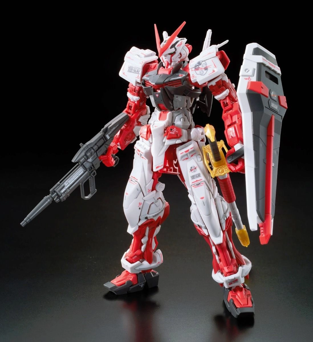 Gundam 1/144 RG #19 Seed Astray MBF-P02 Gundam Astray Red Frame Model Kit Mobile Game Sports Star
