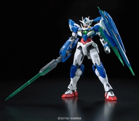 Battle Stance Gundam 1/144 RG #21 Gundam 00 GNT-0000 00 Quanta (QanT) Model Kit