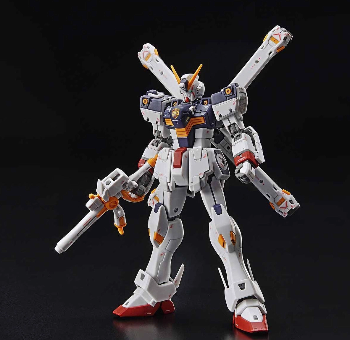 Gundam 1/144 RG #31 XM-X1 Crossbone Gundam X-1 Model Kit Airplane Replica Adult Collectible