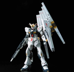Workstation Decor Everyday Use Gundam 1/144 RG #32 Char's Counterattack RX-93 v Nu Gundam Model Kit