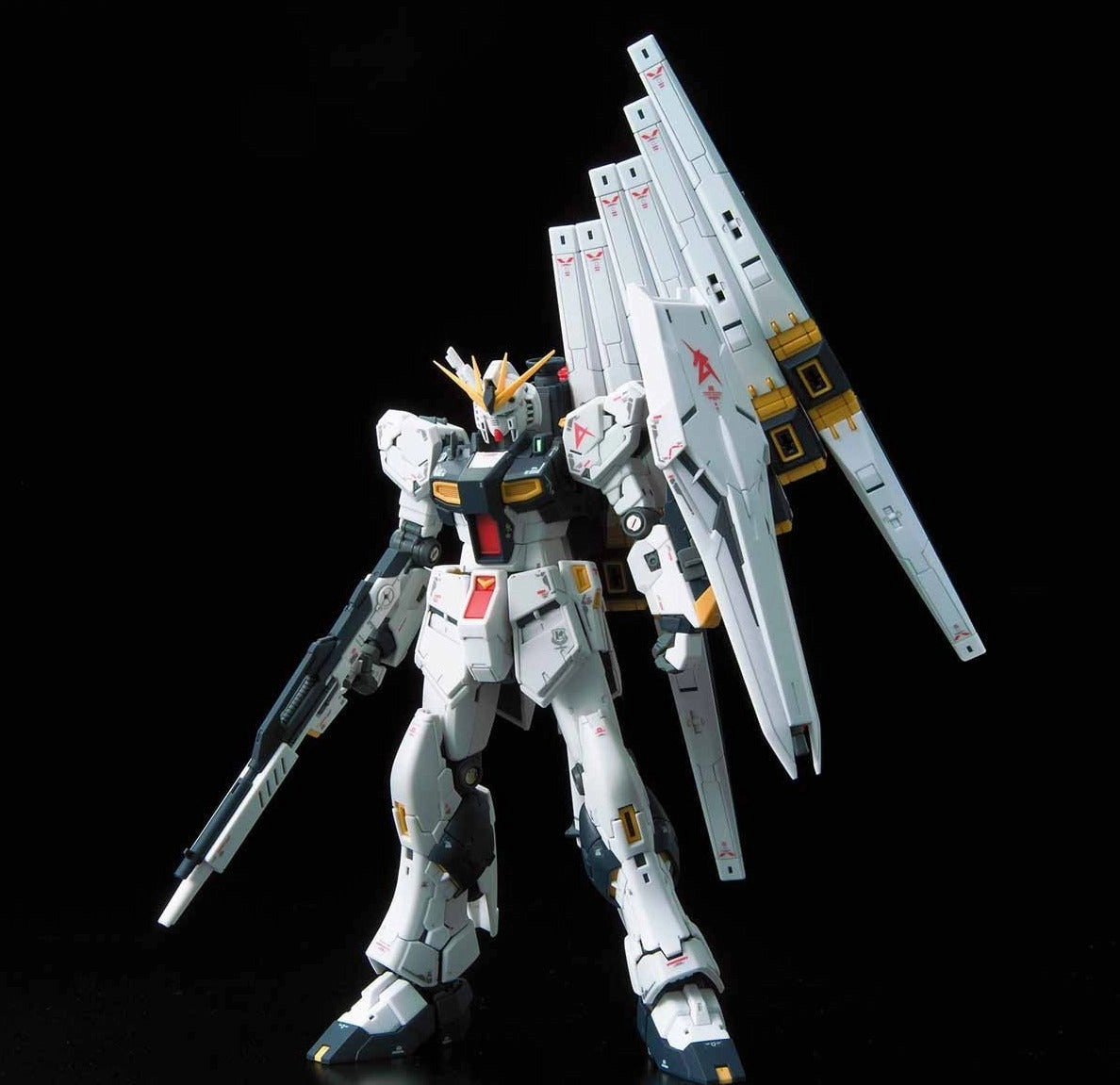 Workstation Decor Everyday Use Gundam 1/144 RG #32 Char's Counterattack RX-93 v Nu Gundam Model Kit