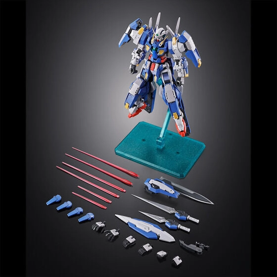 Gundam 1/144 RG GN-001/hs-A01D Gundam Avalanche Exia Model Kit Exclusive Cultural Icon Train Model