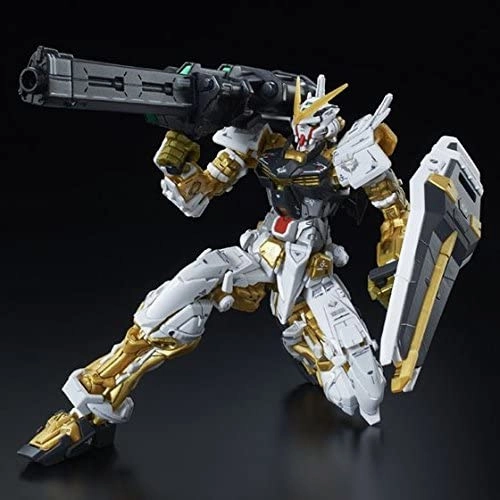 Gundam 1/144 RG Gundam Seed Astray Gundam Astray Gold Frame Model Kit Exclusive Battle Pose