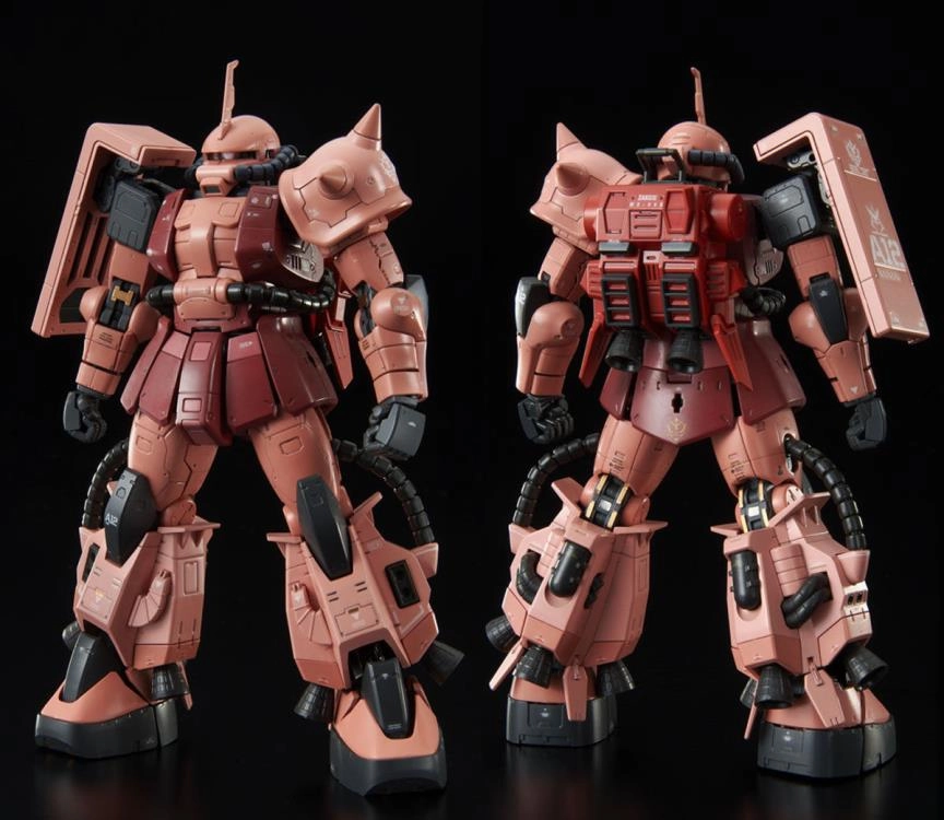 Vinyl Model Gundam 1/144 RG High Mobility Type Zaku II (Team Monstre Custom) Model Kit Exclusive