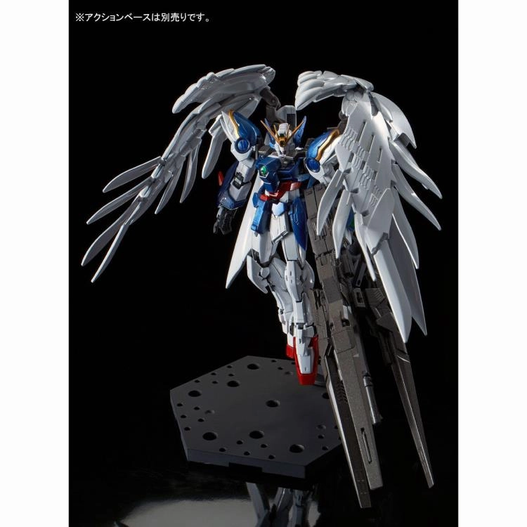 Price Guide Gundam 1/144 RG Wing Gundam Zero EW & Drei Zwerg [Titanium Finish] (Wing Zero Custom) Model Kit Bandai Exclusive