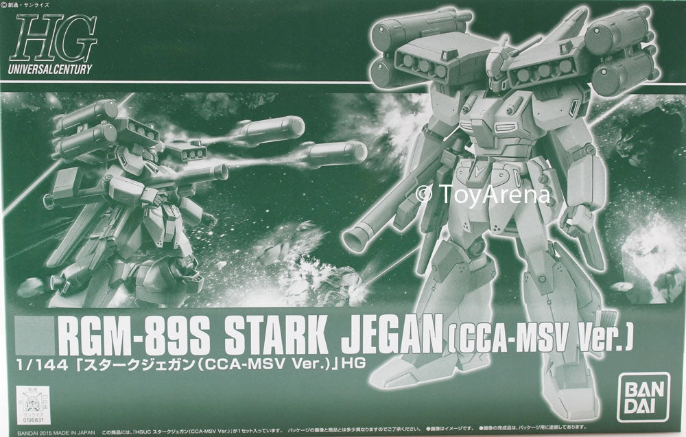 Miniature Statue International Brand Gundam 1/144 RGM-89S Stark Jegan (CCA-MSV Ver.) Model Kit Bandai Exclusive