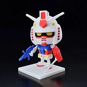 Wood Carving Gundam 1/1 Gunpla-Kun DX Set (With Runner Ver. Recreation Parts) Model Kit