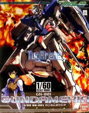 Educational Display Serious Investor Gundam 1/60 NG 00 GN-001 Gundam Exia Mobile Suit Model Kit