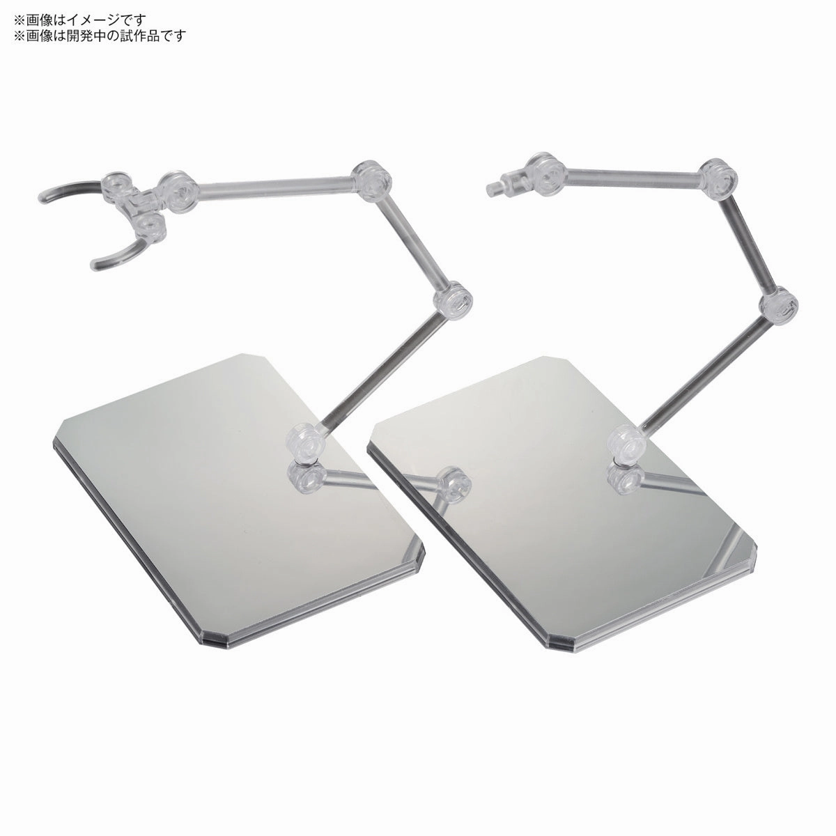 Vinyl Model Gundam Action Base 6 Clear Mirror Stickers Set Stand Model Kit