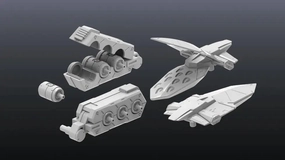 Gundam Builder Parts HD 1/144 MS Funnel 01 BPHD-32 Model Kit Collector Display