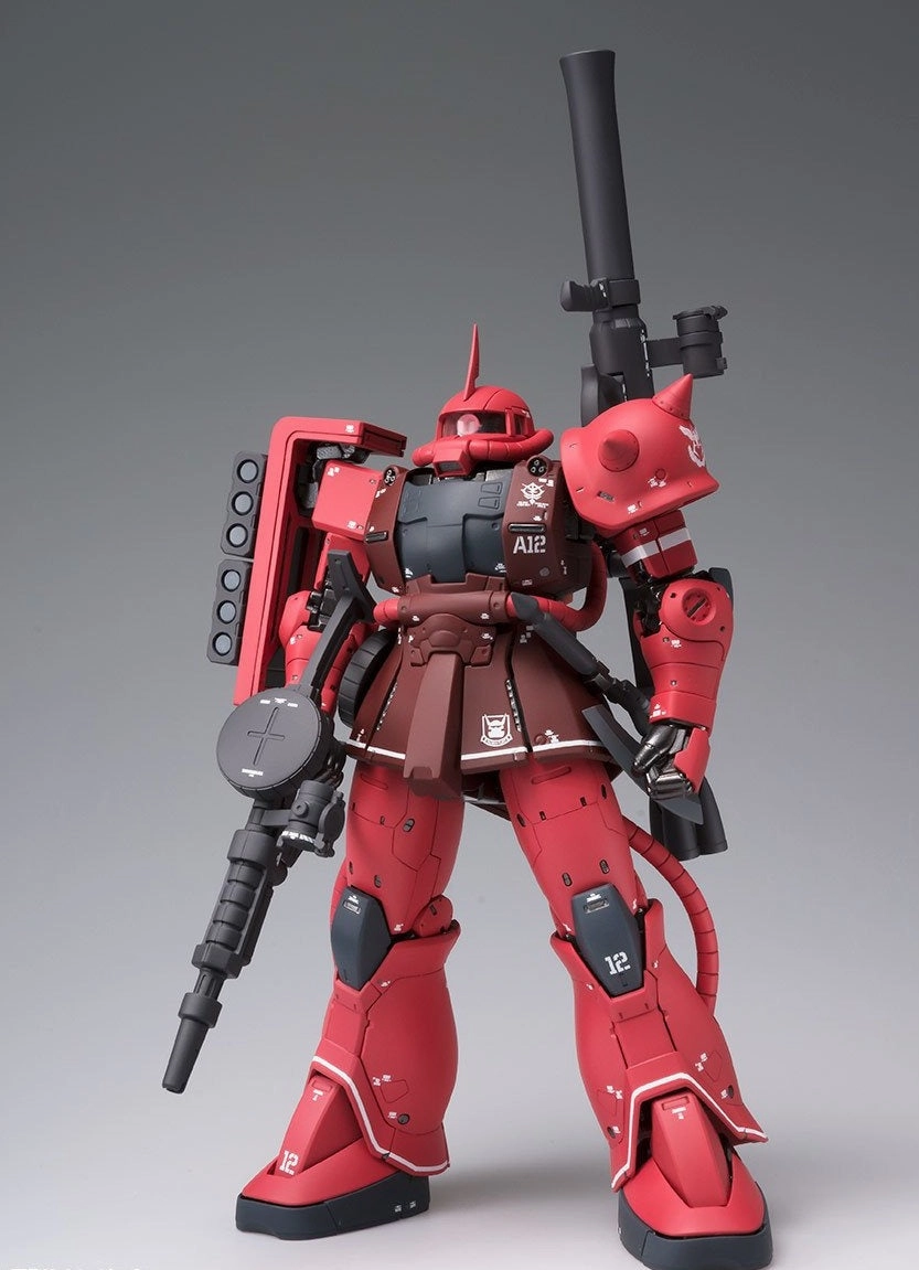 Detailed Toy Gundam Fix Figuration Metal Composite Kidou Senshi Gundam: The Origin GFFMC MS-06S Char Zaku II Custom